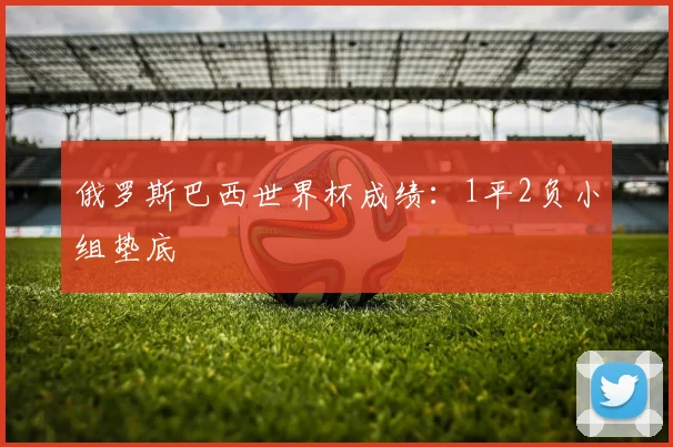 俄罗斯巴西世界杯成绩：1平2负小组垫底